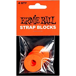 Ernie Ball Rubber Strap Block STHB Red