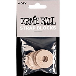 Ernie Ball Rubber Strap Block Gray