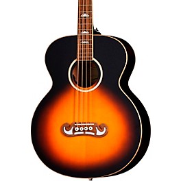 Epiphone J-200 Studio Sitka Spr... Epiphone J-200 Studio Sitka Spruce-Mahogany Acoustic-Electric Bass Guitar Vintage Sunburst