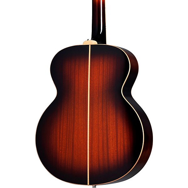 Epiphone J-200 Studio Sitka Spruce-Mahogany Acoustic-Electric Bass Guitar Vintage Sunburst