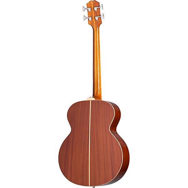 Epiphone J-200 Studio Sitka Spruce-Mahogany Acoustic-Electric Bass Guitar Antique Natural