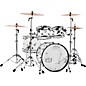 DW Design Series Acrylic 4-Piece Shell Pack With Chrome Hardware Clear thumbnail