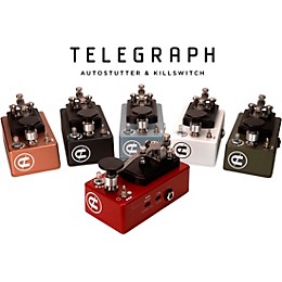 CopperSound Pedals Telegraph V2 Auto Stutter & Killswitch Romeo Red