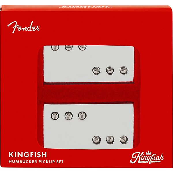 Fender Kingfish Signature Humbucker Pickup Set Chrome