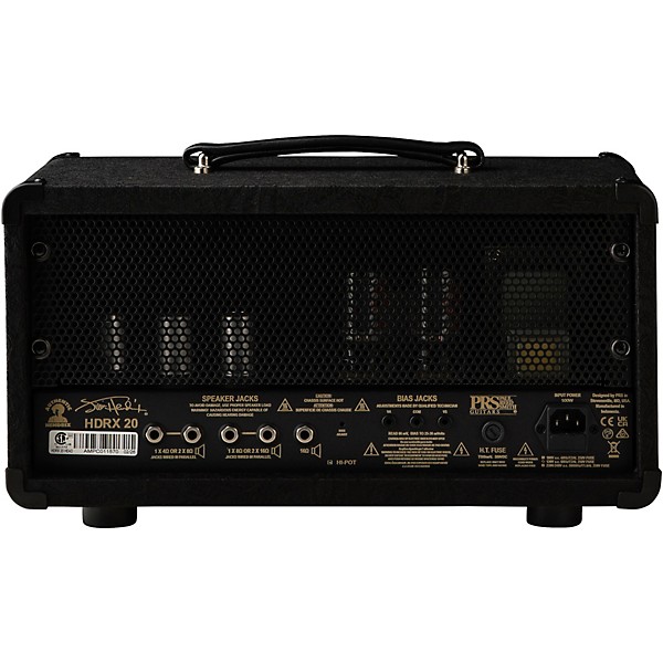 PRS HDRX 20 20W Tube Guitar Amp Head - Black Paisley