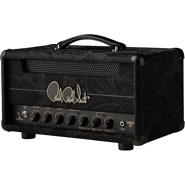 PRS HDRX 20 20W Tube Guitar Amp Head - Black Paisley