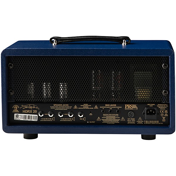PRS HDRX 20 20W Tube Guitar Amp Head - Indigo Blue
