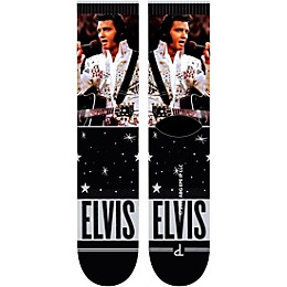 Perri's Elvis Crew Socks Black