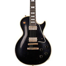 Gibson Custom M2M Murphy Lab 1957 Les Paul Custom Heavy Aged Electric Guitar Ebony