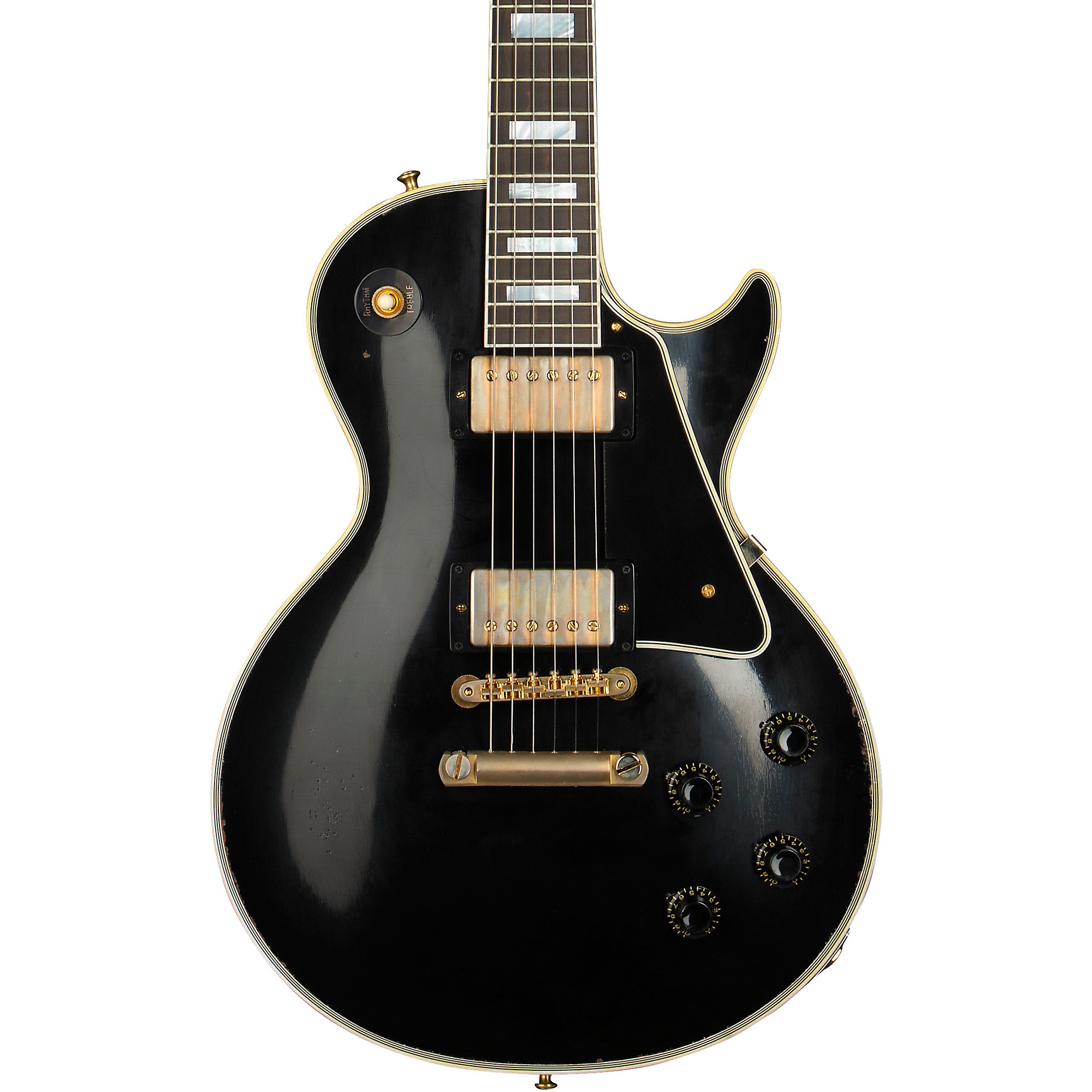 Platinum Gibson Custom M2M Murphy Lab 1957 Les Paul Custom Heavy