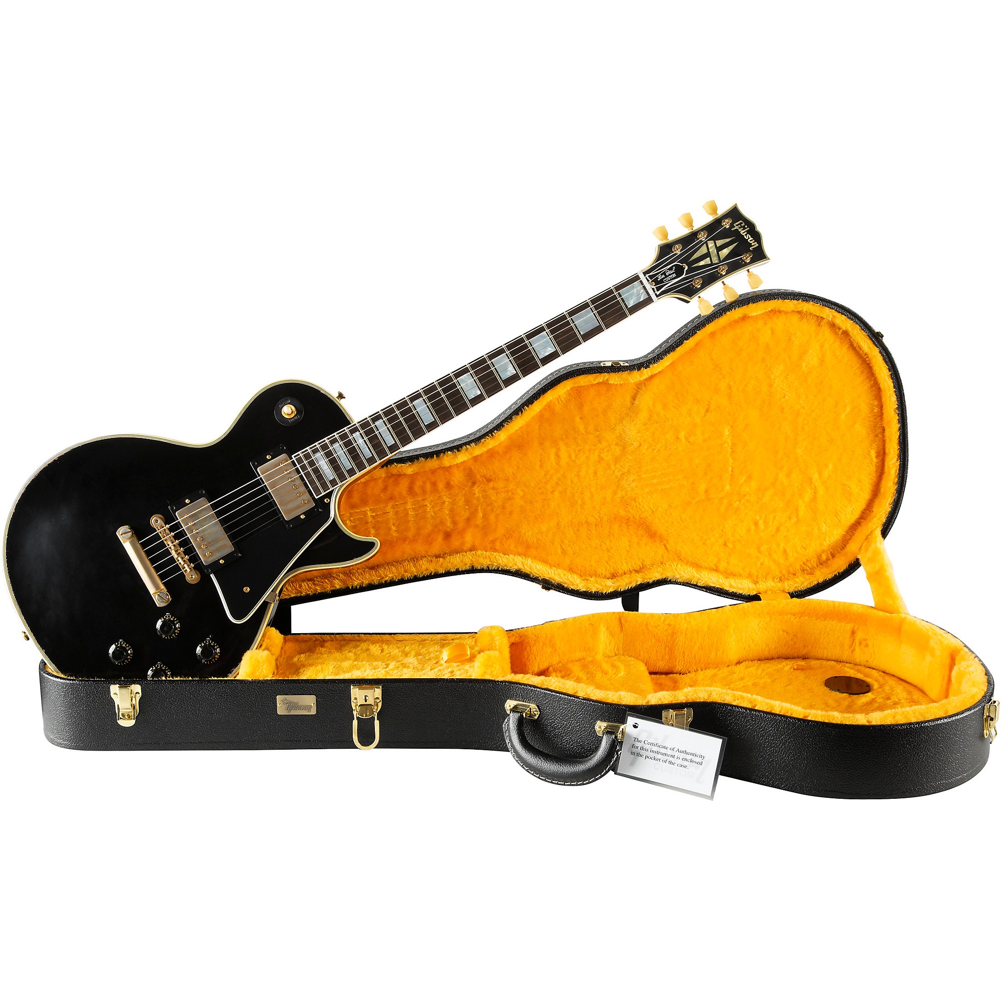 Platinum Gibson Custom M2M Murphy Lab 1957 Les Paul Custom Heavy