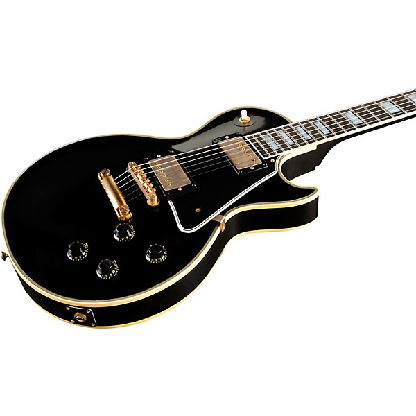 Gibson Custom M2M Murphy Lab 1957 Les Paul Custom Heavy Aged Electric Guitar Ebony