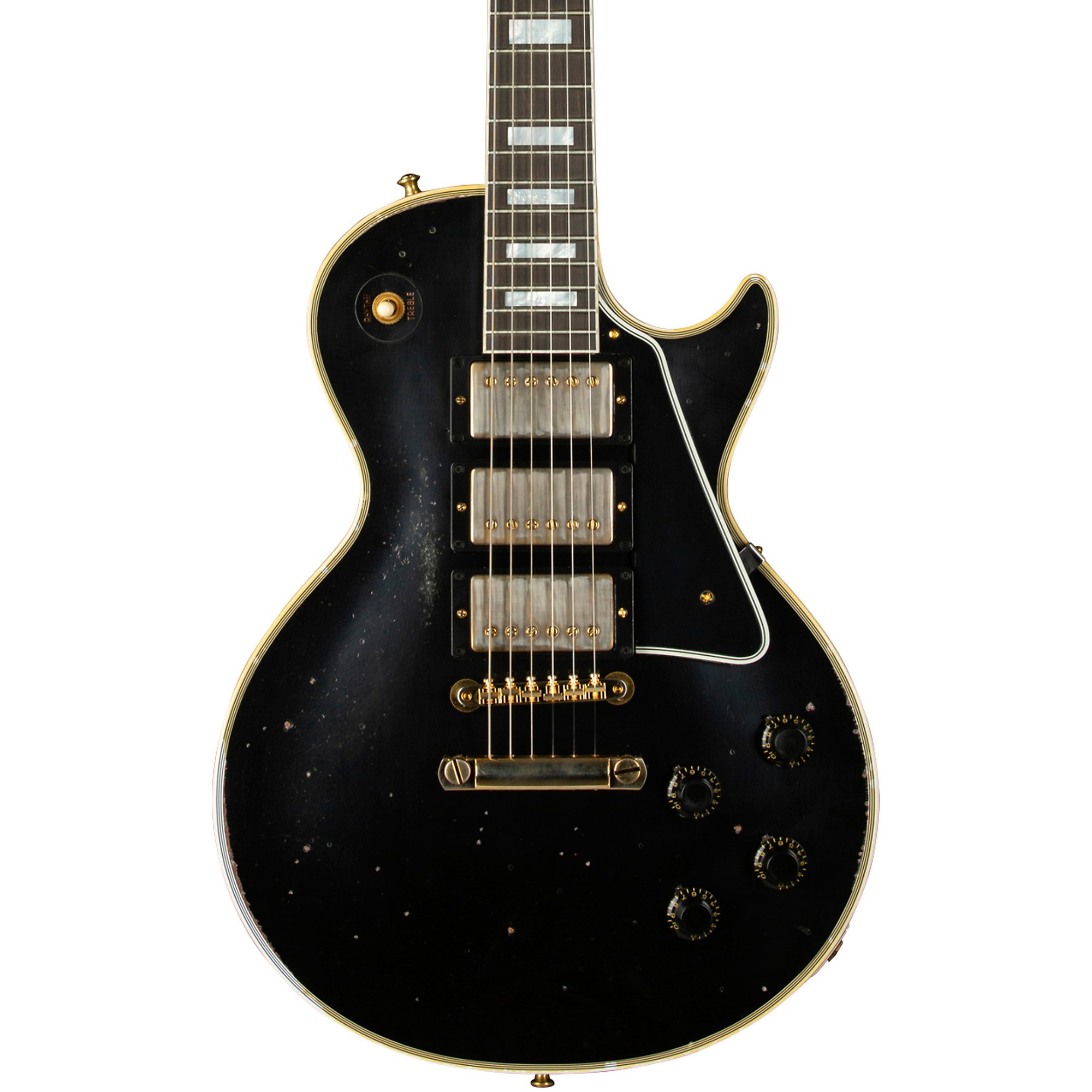 Platinum Gibson Custom M2M Murphy Lab 1957 Les Paul Custom 3