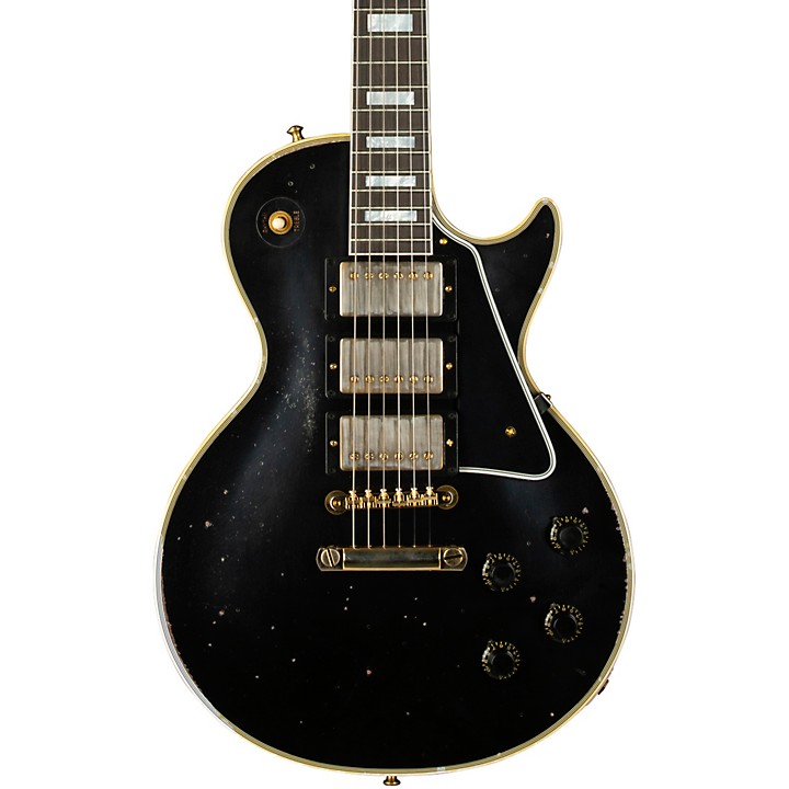 Platinum Gibson Custom M2M Murphy Lab 1957 Les Paul Custom 3