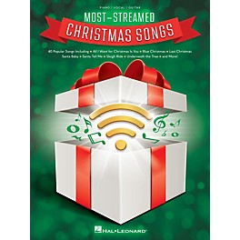 Hal Leonard Most-Streamed Christmas Songs Piano/Vocal/Guitar Songbook