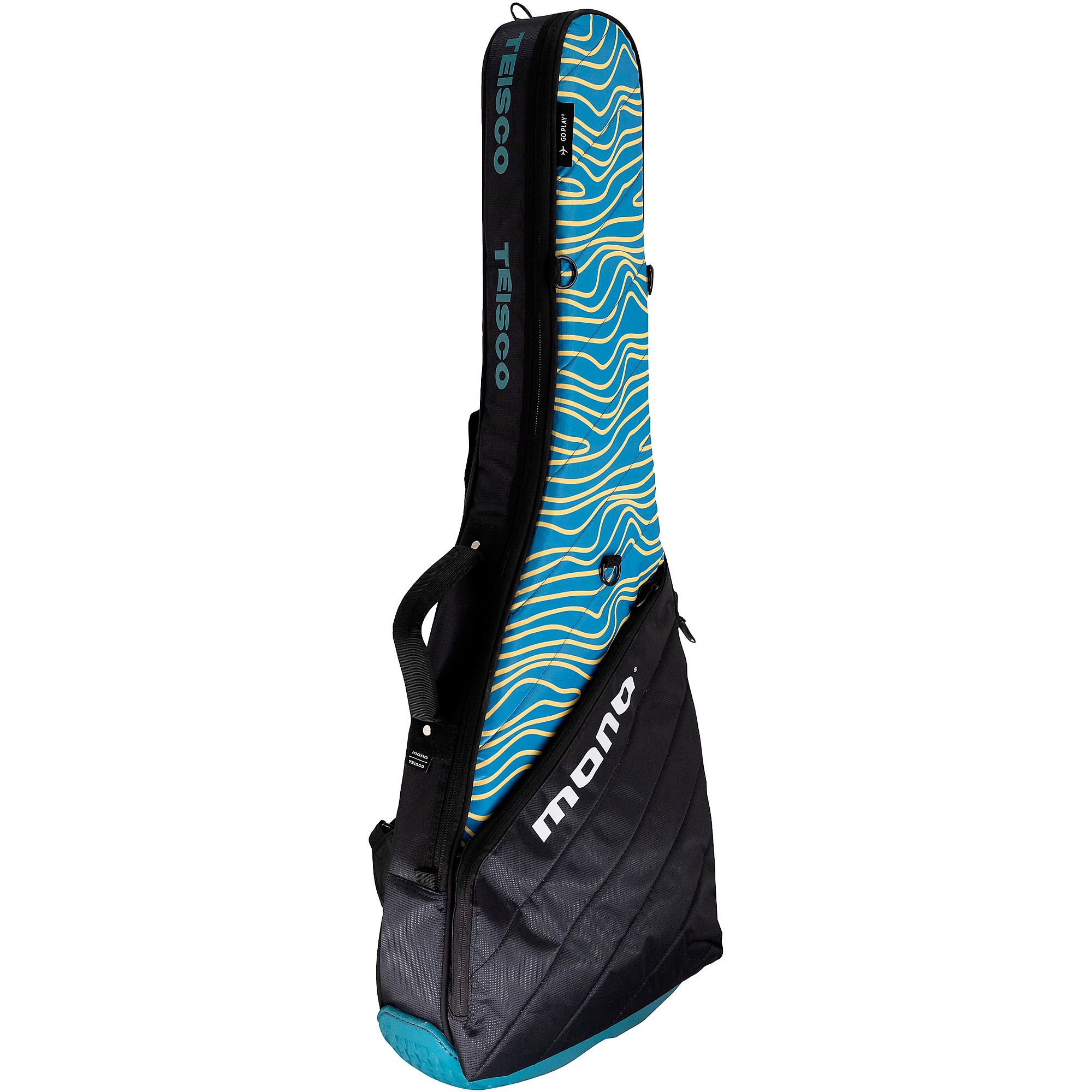 MONO x Teisco Vertigo Electric Guitar Case Blue | Guitar Center