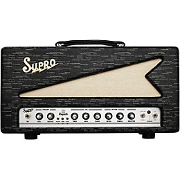 Supro Royale 50W Guitar Tube Amp Head Black Scandia