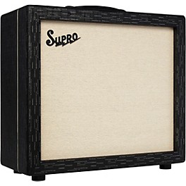 Supro Royale 1x12 Extension 75W Guitar Cabinet Black Scandia