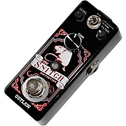 Outlaw Effects The Snitch 2-Mode Distortion Effects Pedal Black