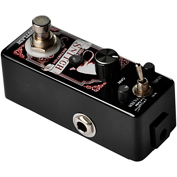 Outlaw Effects The Snitch 2-Mode Distortion Effects Pedal Black