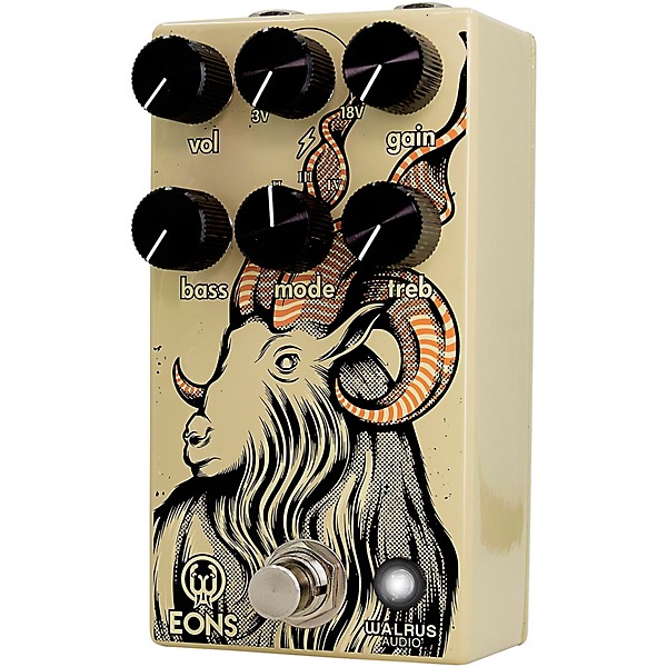 Walrus Audio Eons Five-State Fuzz Effects Pedal Cream