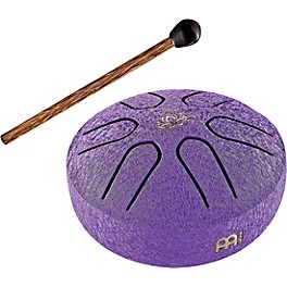 MEINL Sonic Energy A Major Pocket Steel Tongue Drum, Lotus Flower