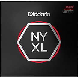 D'Addario NYXL Heavy Long Scale Bass Strings 55-110 55 - 110