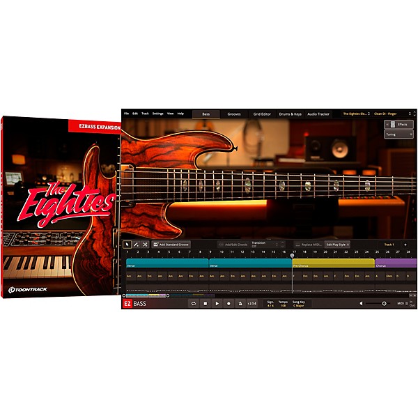Toontrack The Eighties EBX EZbass Sound Expansion