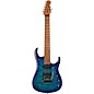 Ernie Ball Music Man JP15 7 7-String Flamed Maple Top Electric Guitar Cerulean Paradise