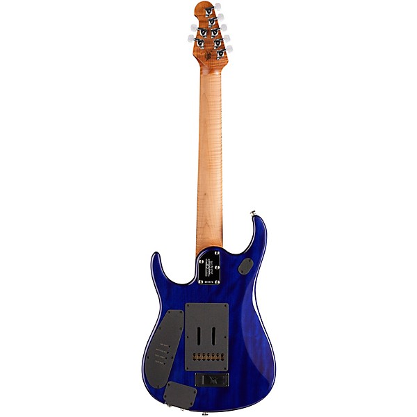 Ernie Ball Music Man JP15 7 7-String Flamed Maple Top Electric Guitar Cerulean Paradise