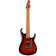 Ernie Ball Music Man Jp15 7 7-String Flamed Maple Top Electric Guitar Tiger Eye for sale