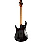 Ernie Ball Music Man JP15 7 7-String Flamed Maple Top Electric Guitar Transparent Black