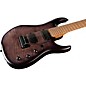 Ernie Ball Music Man JP15 7 7-String Flamed Maple Top Electric Guitar Transparent Black