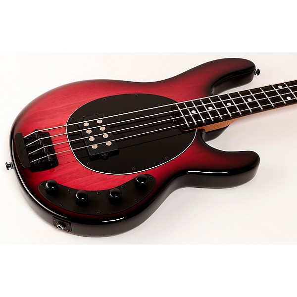 Ernie Ball Music Man StingRay Special H Electric Bass Guitar - Raspberry Burst