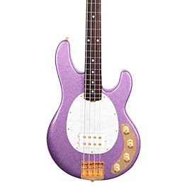 Blemished Ernie Ball Music Man StingRay Special H Electric Bass Guitar Level 2 Amethyst Sparkle 197881185657