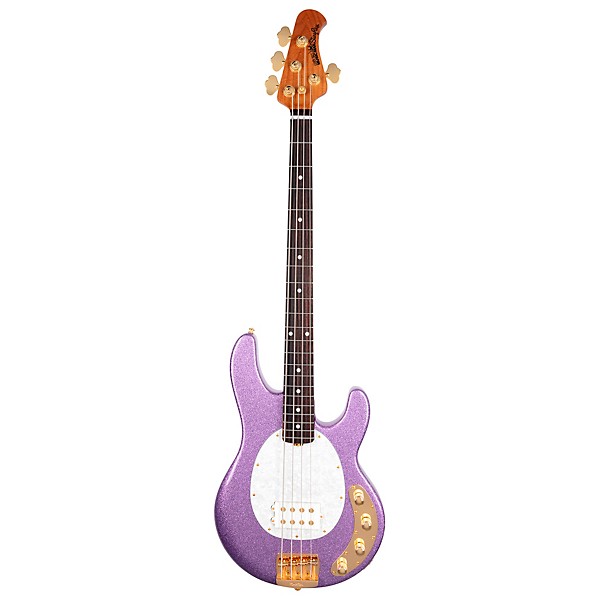 Ernie Ball Music Man StingRay Special H Electric Bass Guitar Amethyst Sparkle