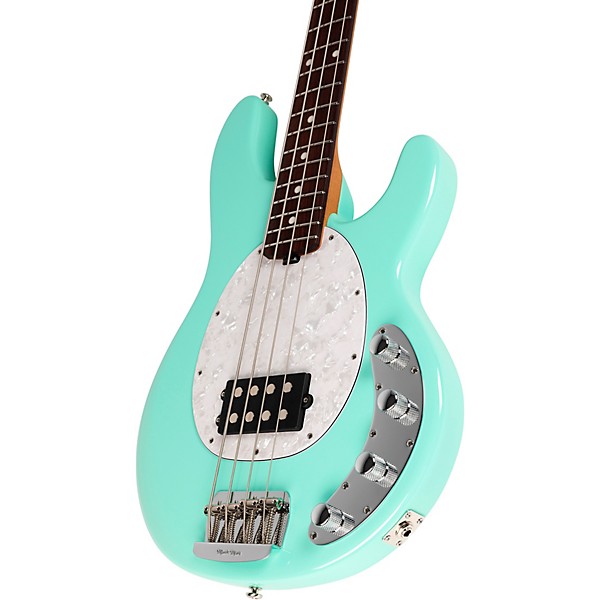 Ernie Ball Music Man StingRay Special H Electric Bass Guitar - Laguna Green