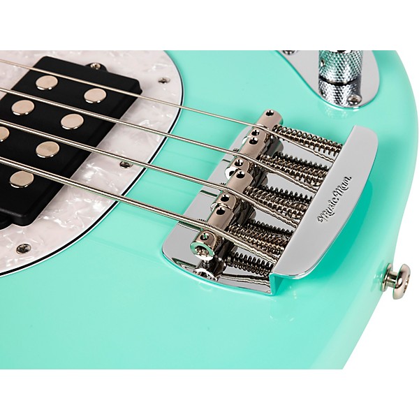 Ernie Ball Music Man StingRay Special H Electric Bass Guitar - Laguna Green