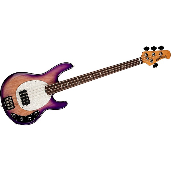 Ernie Ball Music Man StingRay Special H Electric Bass Guitar Purple Sunset