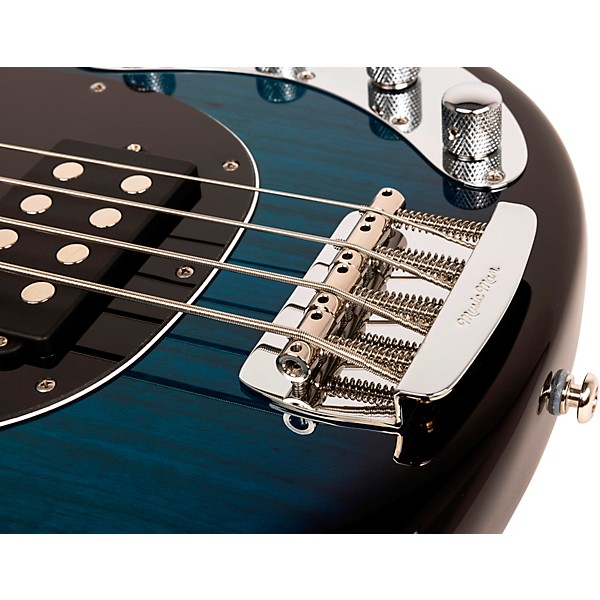 Ernie Ball Music Man StingRay Special H Electric Bass Guitar Pacific Blue Burst