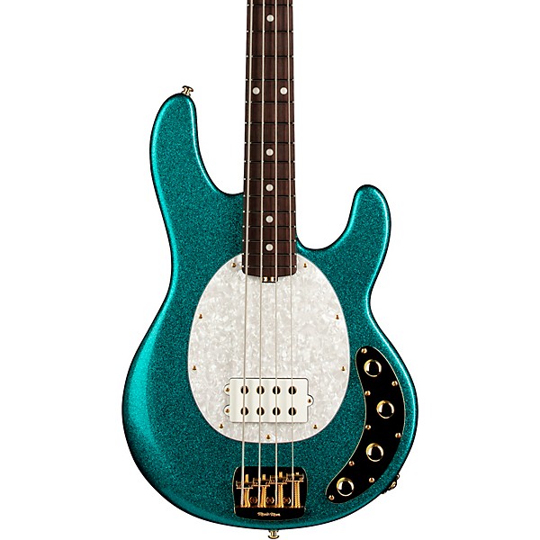 Ernie Ball Music Man StingRay Special H Electric Bass Guitar Ocean Sparkle