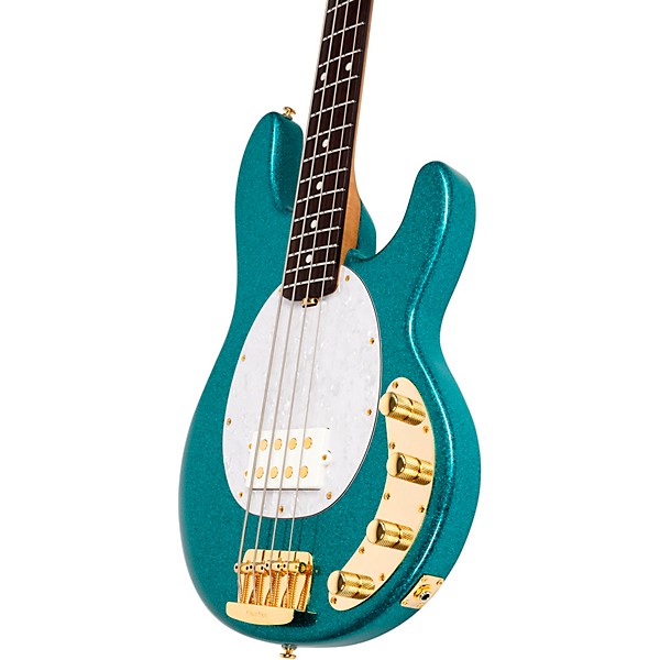 Ernie Ball Music Man StingRay Special H Electric Bass Guitar Ocean Sparkle