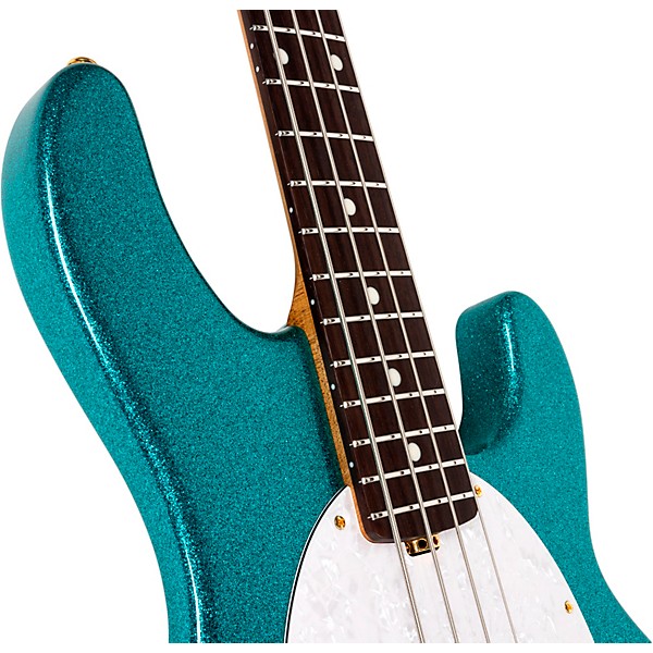 Ernie Ball Music Man StingRay Special H Electric Bass Guitar Ocean Sparkle