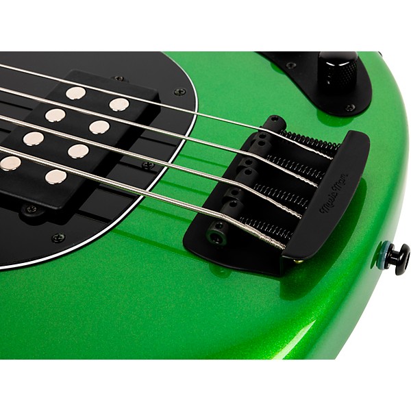 Ernie Ball Music Man StingRay Special H Electric Bass Guitar Kiwi Green