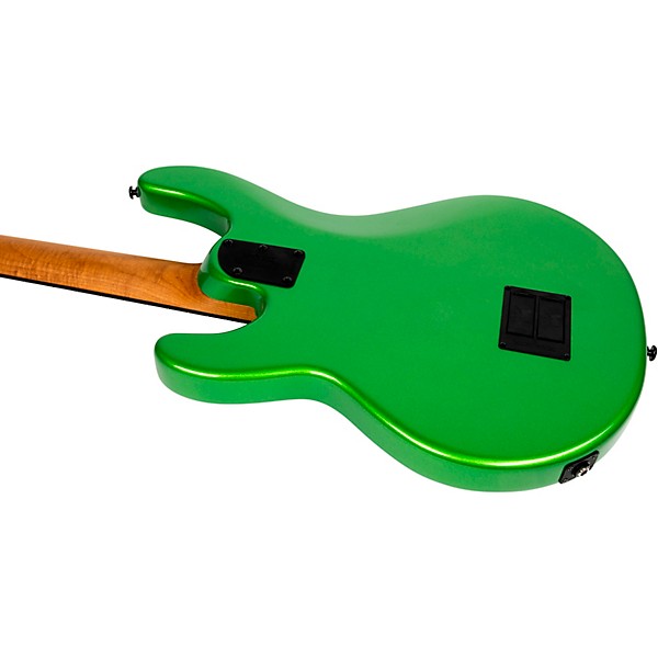 Ernie Ball Music Man StingRay Special H Electric Bass Guitar Kiwi Green