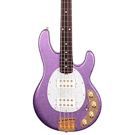 Ernie Ball Music Man StingRay Special HH El... Ernie Ball Music Man StingRay Special HH Electric Bass Guitar Amethyst Sparkle