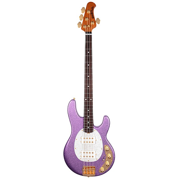 Ernie Ball Music Man StingRay Special HH Electric Bass Guitar Amethyst Sparkle