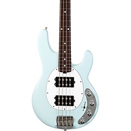 Ernie Ball Music Man StingRay Special HH Electric... Ernie Ball Music Man StingRay Special HH Electric Bass Guitar Sea Breeze