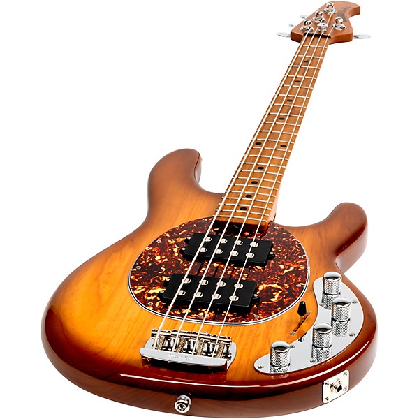 Ernie Ball Music Man StingRay Special HH Electric Bass Guitar Hot Honey