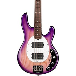 Ernie Ball Music Man StingRay Special HH Elect... Ernie Ball Music Man StingRay Special HH Electric Bass Guitar Purple Sunset